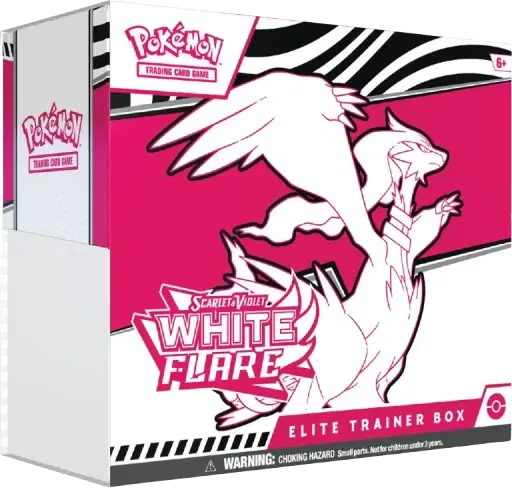 White Flare Elite Trainer Box